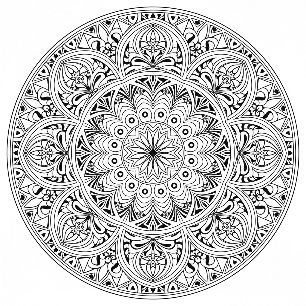 Mandala style example